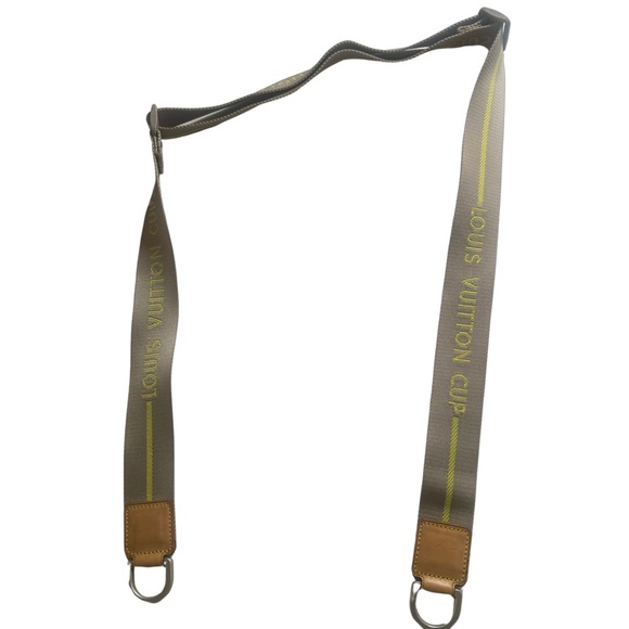 Louis Vuitton Lv America's Cup Yellow Canvas Convertible Tote (Pre-Owned) - Picture 3 of 17